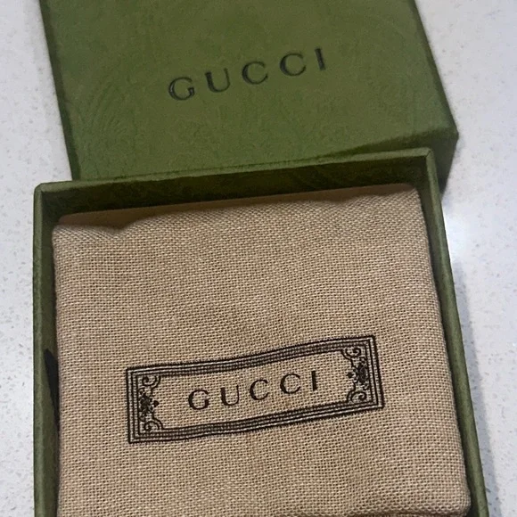 Gucci Sterling Silver Marmot Bracelet